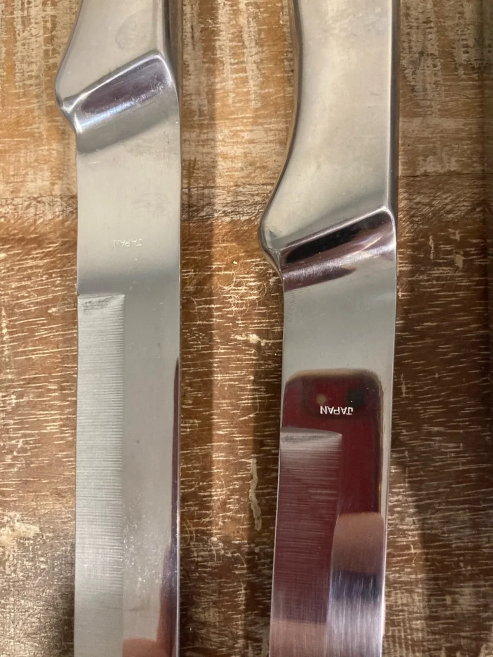 Retro 3-Piece Carving Set - Stainless Steel - Japan